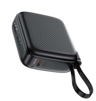 AceFast M15 10000mAh Power Bank with PD20W & Built-in Cable