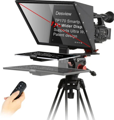 Desview TP170 Portable Teleprompter for Tablets and Smartphones