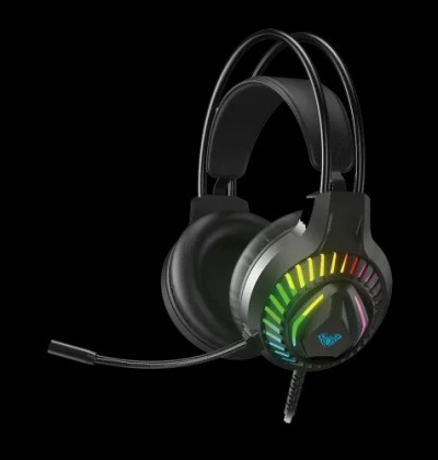 AULA S605 3.5 mm Wired RGB Gaming Headphone