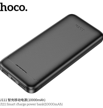 Hoco J111 Power Bank(10000mAh) – Black Color