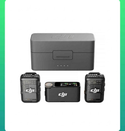 DJI Mic 2 2-Person Compact Digital Wireless Microphone System